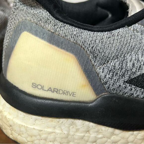 Adidas Mens Solar Drive Boost Grey Running Shoes 13 - Picture 8 of 13